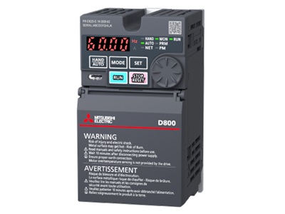 「次世代簡単小形インバータ」FREQROL-D800シリーズが、持続可能な未来づくりをサポートします 。